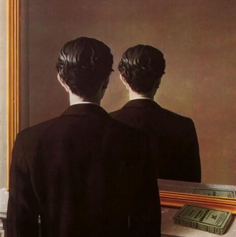 Rene Magritte, La reproduction interdite, 1937

